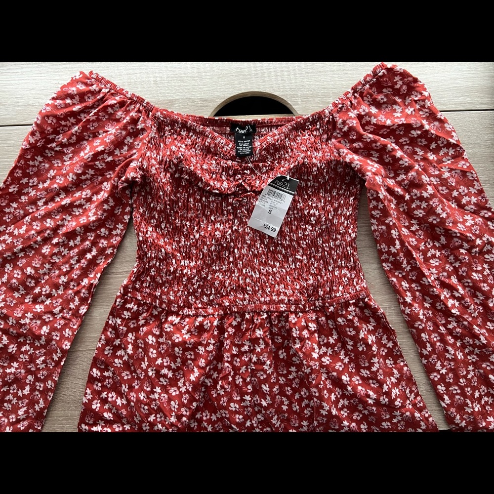 Off the shoulder Flower romper